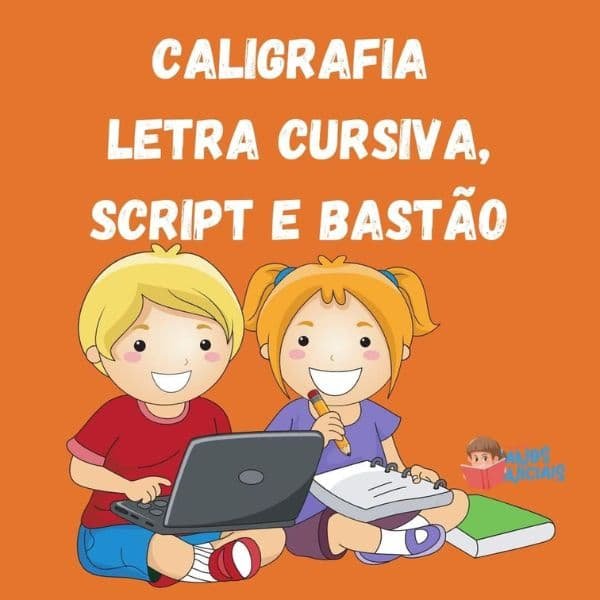 Atividades de Caligrafia - Letra Cursiva / Script / Bastão